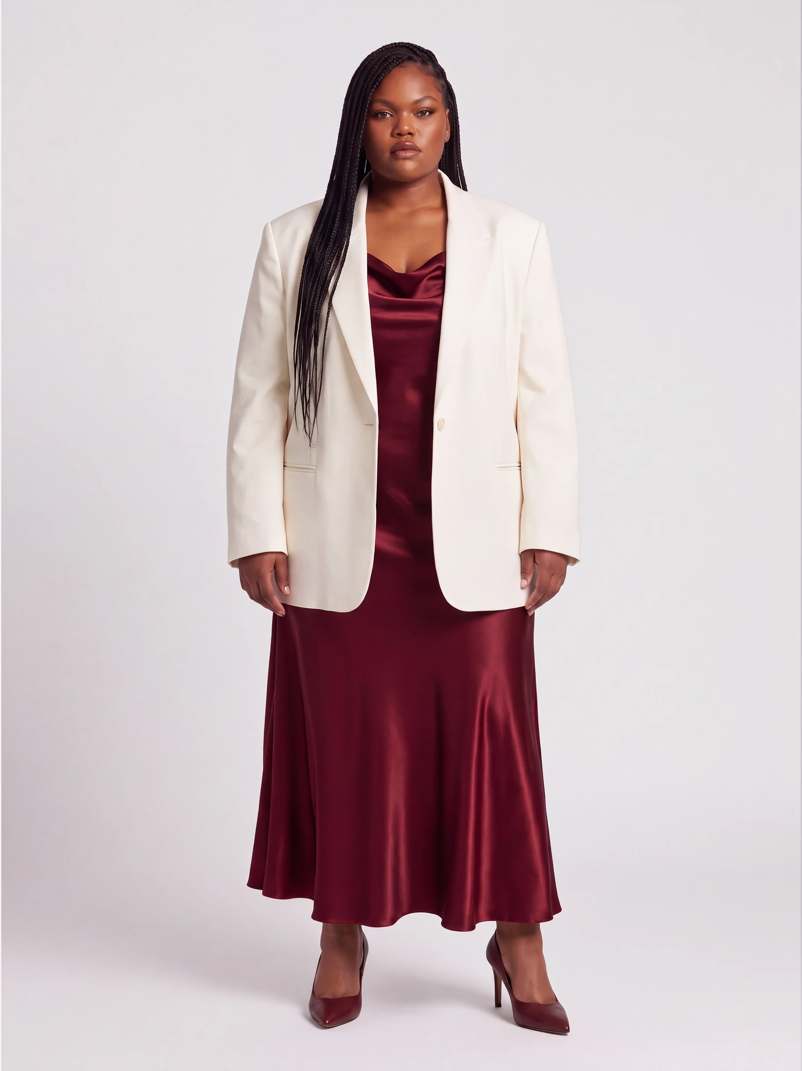 Ivory Tailored Blazer