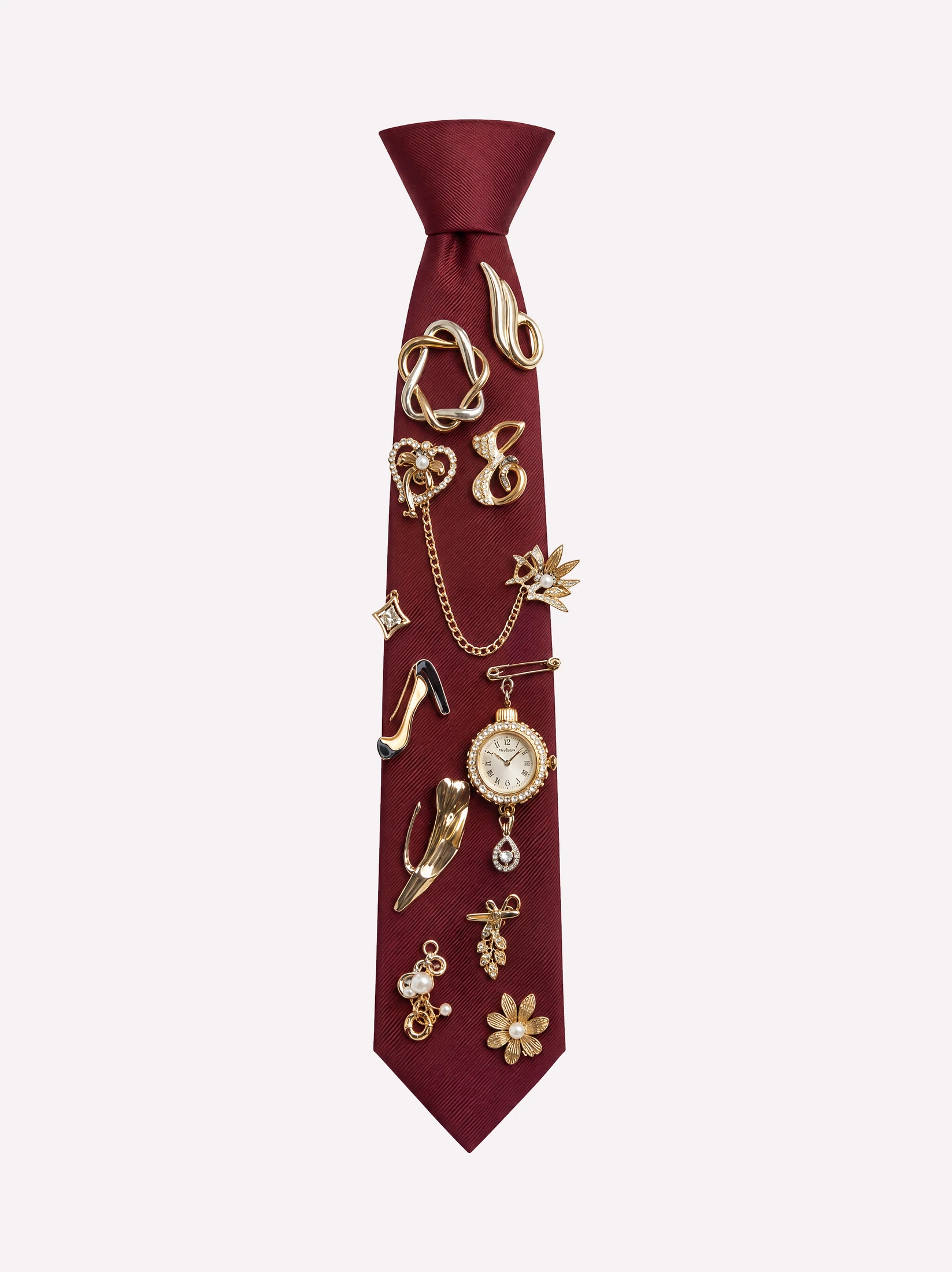 Charm Silk Tie